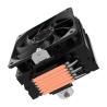 Coolbox Disipador CPU 6 Heatpipes 240W TDP Negro