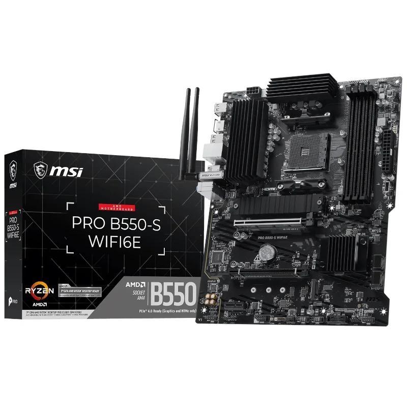 MSI Placa Base PRO B550-S WIFI6E DDR4 AM4