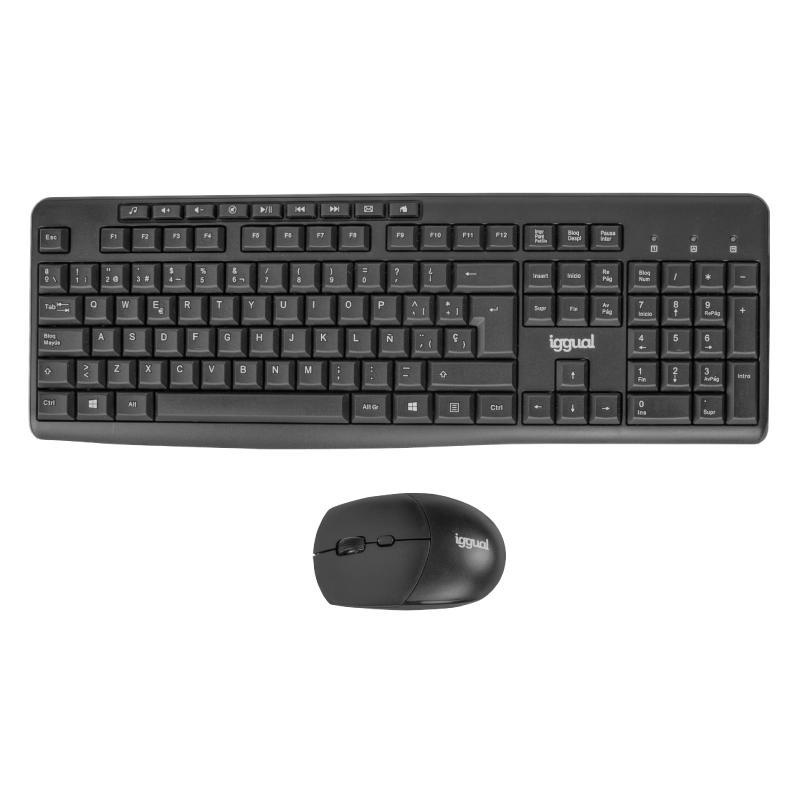 iggual Kit teclado ratón inalámbrico WMK-BASIC