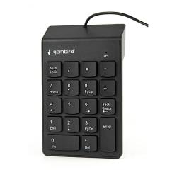 Gembird Teclado Numérico por cable USB Negro