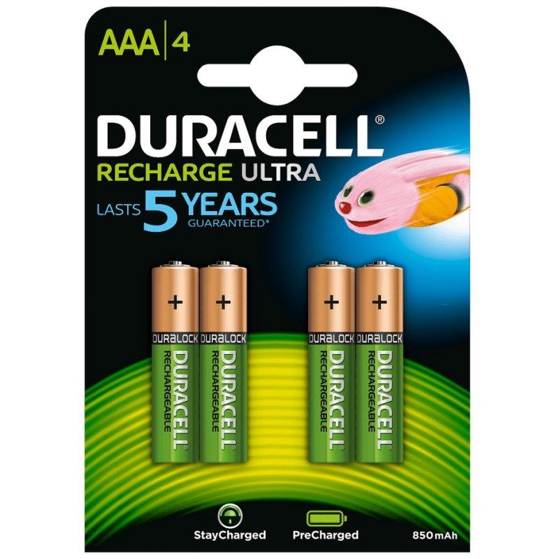 Duracell Pila Recargable HR6 AA 2500mAh Blister*4