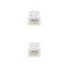 Nanocable Latiguillo Cat. 6A LSZH/UTP 3 M Blanco