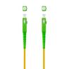 Nanocable Cable fibra SC/APC LSZH Amarillo 5m