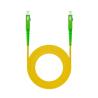 Nanocable Cable fibra SC/APC LSZH Amarillo 10m