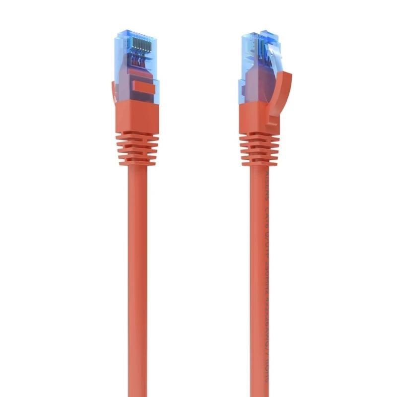 Aisens Cable RJ45 CAT.6 UTP AWG26 CCA Rojo 1.0m