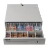 iggual Cajón portamonedas IRON-10W 38cm 4+6 blanco