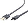 Gembird Cable USB 2.0 A/M-C/M 1 Mts