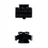 Nanocable Cable Alimentación 4PIN/H-4+4PIN/M, 15 c