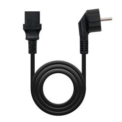 Nanocable Cable alim. CPU, CEE7/M-C13/H, negro, 5m