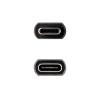 Nanocable Cable USB 2.0 3A USB-C-M/M 1.5M Blanco
