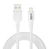 iggual cable USB-A/micro-USB 100 cm blanco