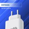 iggual Cargador doble 2xUSB carga rápida QC3.0 30W