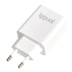 iggual Cargador rápido USB PD tipo C 20W
