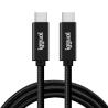 iggual Cable USB-C 3.2 Gen2x2 100W 5A 4K 1m nylon