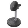 Aisens Cargador Inalámbrico USBC 15W 3 en 1 Negro