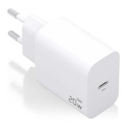 Aisens Cargador GaN 20W 1xUSB-C PD3.0 Blanco