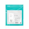 Tooq Cargador pared GAN USB-C/PD + USB-A/QC 65W