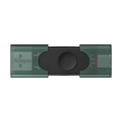 Kingston DataTraveler 128GB USB 3.2 Gen1 Duo Negro