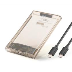 EWENT Carcasa USB3.2 Gen1 para SATA2.5"USB-C Trans