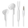 NGS Auricular Blanco Estéreo con cable JACK 3.5 mm