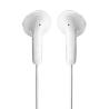NGS Auricular Blanco Estéreo con cable JACK 3.5 mm