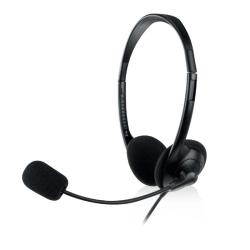 EWENT EW3568 Auricular USB+micrófono cable  2,1m