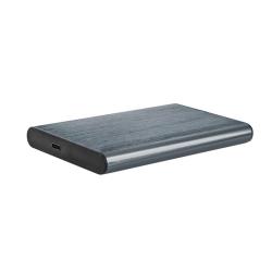 Gembird Caja USB 3.1 2.5 "" USB-C Alum.Cepill Gris