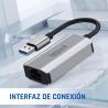 iggual Adaptador USB-A 3.0 a RJ45 Gigabit