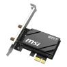 MSI Herald GPBE65 Tarjeta PCIe WiFi7 BE6500