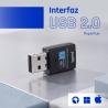 iggual Adaptador USB Wifi 300 Mbps mono 2.4GHz