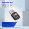 iggual Adaptador USB Wifi 600 Mbps dual 2.4G/5G