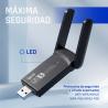iggual Adaptador USB Wifi 1300 Mbps dual 2.4G/5G